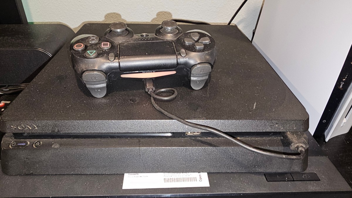 Sony PlayStation 4 Slim Console Bundle with 2 Controllers