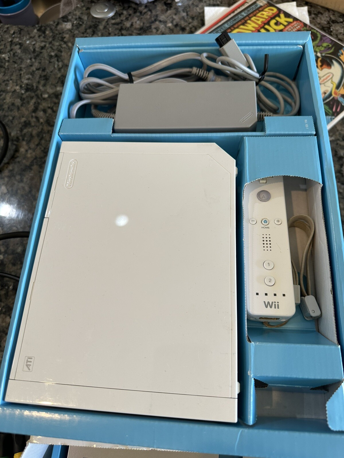 Nintendo Wii Sports White Home Console In Box- No Game *READ*