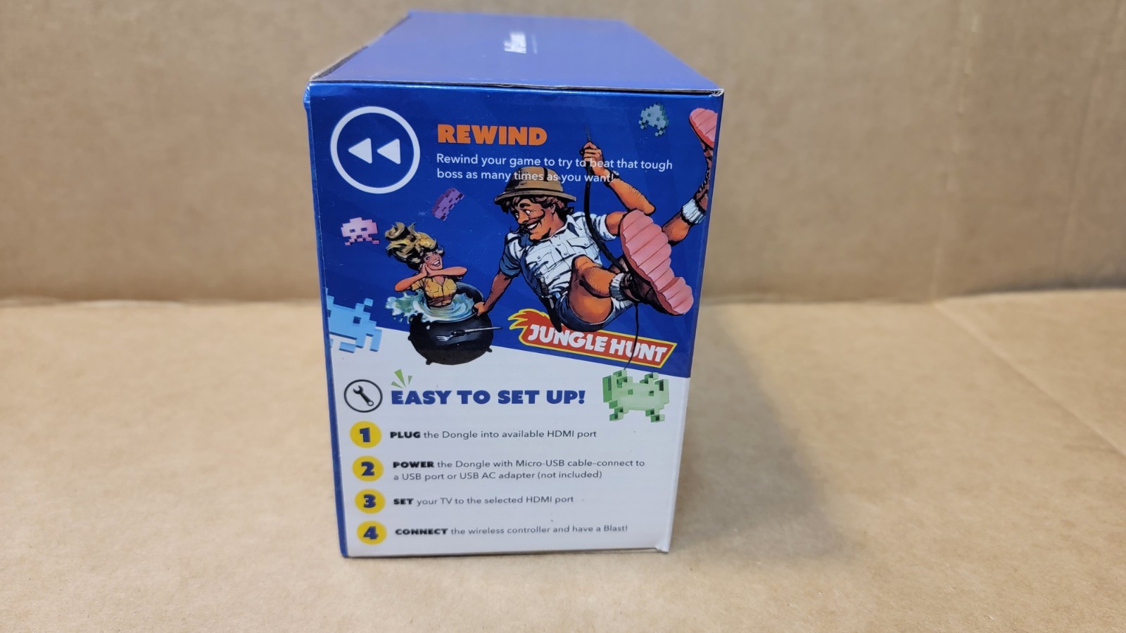 Legends Flashback Blast NEW IN BOX Retro Games Space Invaders Burger Time