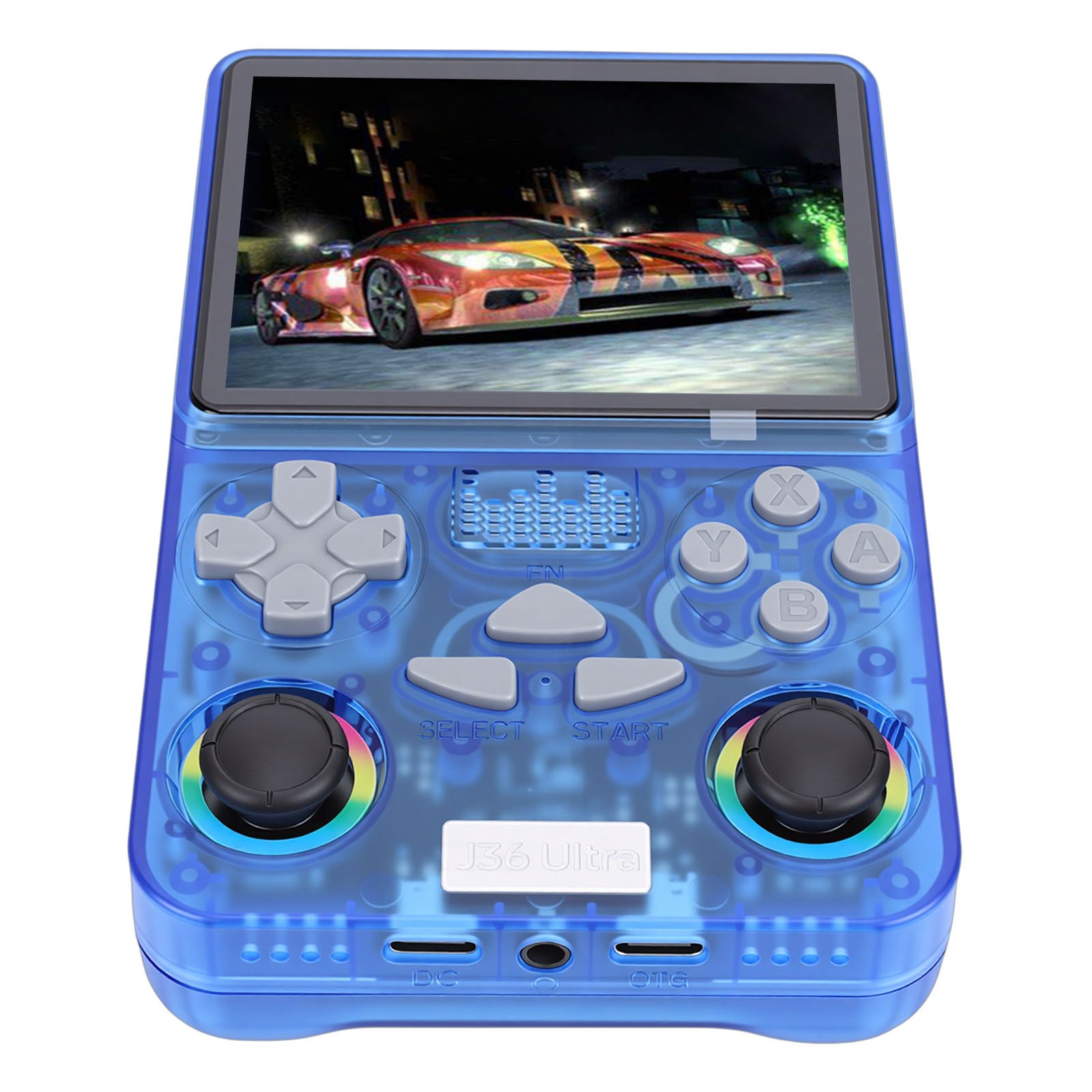 Retro Handheld Game Console 4 Inch Screen Built In 64GB Small Memory Card S FZNA
