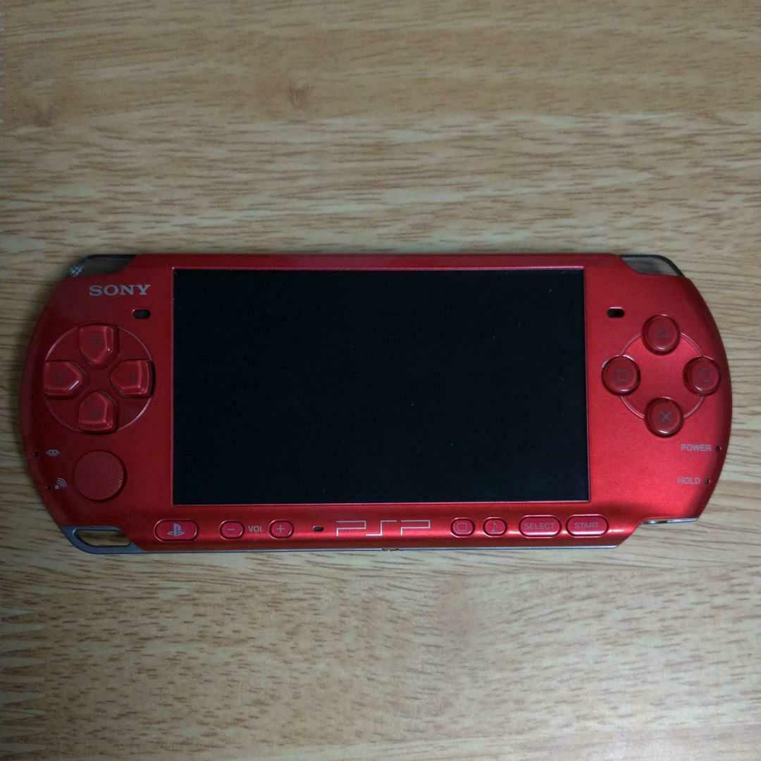 SONY PSP Playstation Portable Radiant Red PSP-3000RR Console Only Japan import