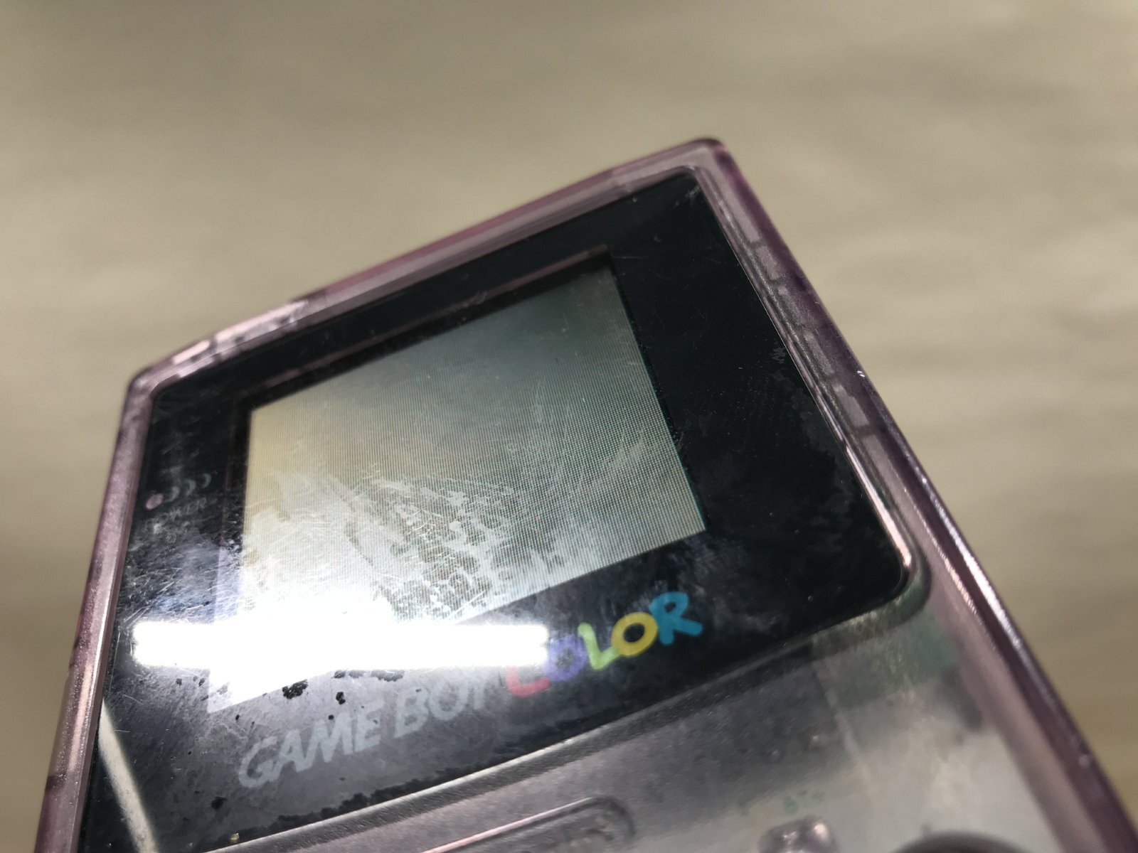 GameBoy Color Clear Purple Console Boxed Nintendo Japan – Tested Working LG9228