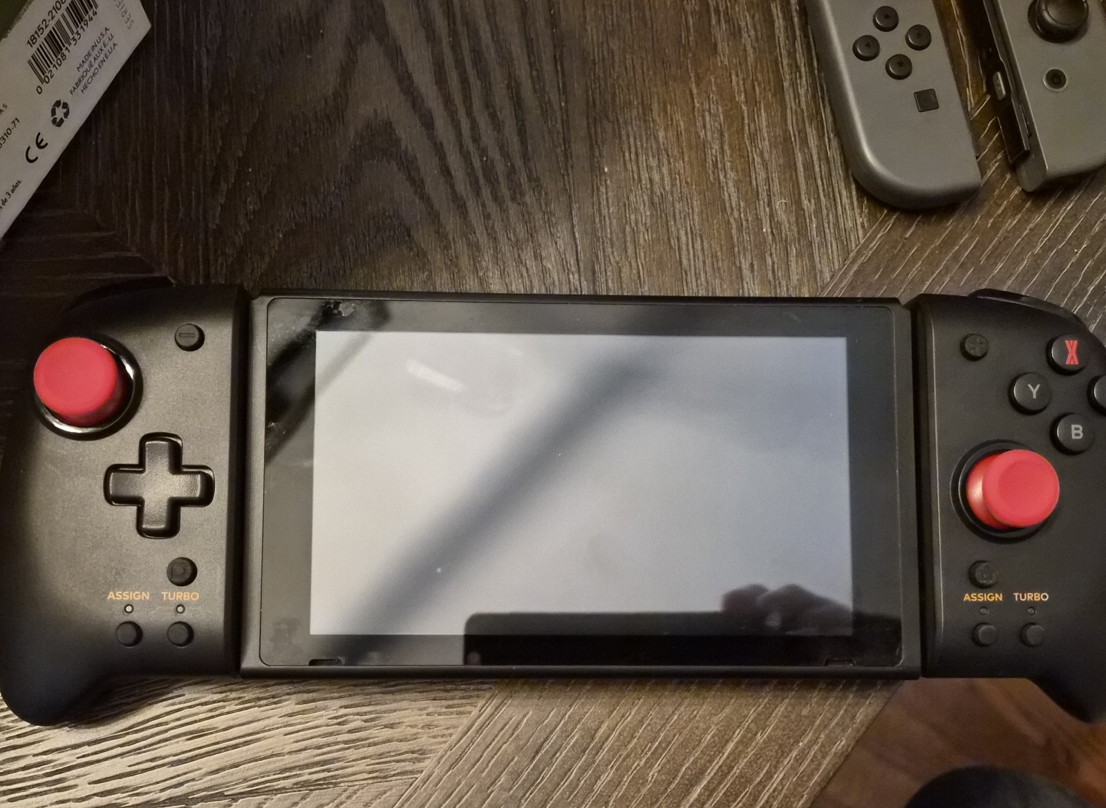 Nintendo Switch Console Bundle with Gray Joy-Cons