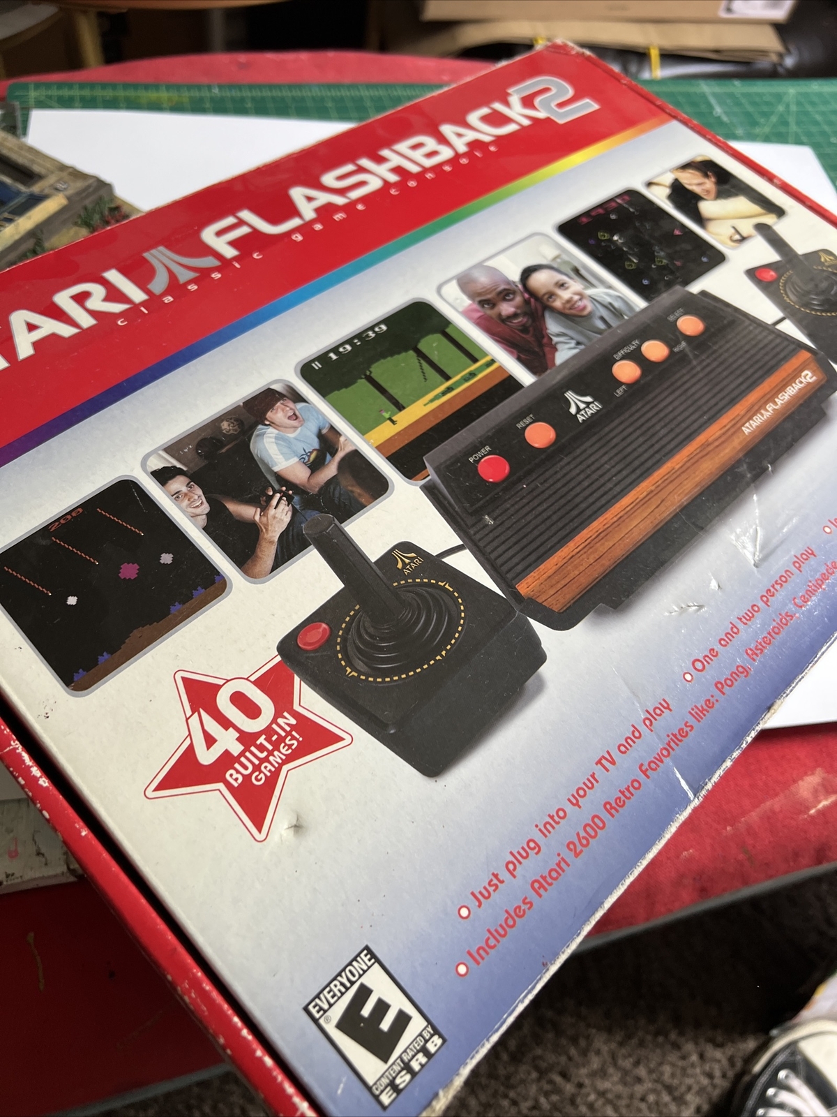Atari Flashback 2 Classic Game Console With Games / 40 Built in Games