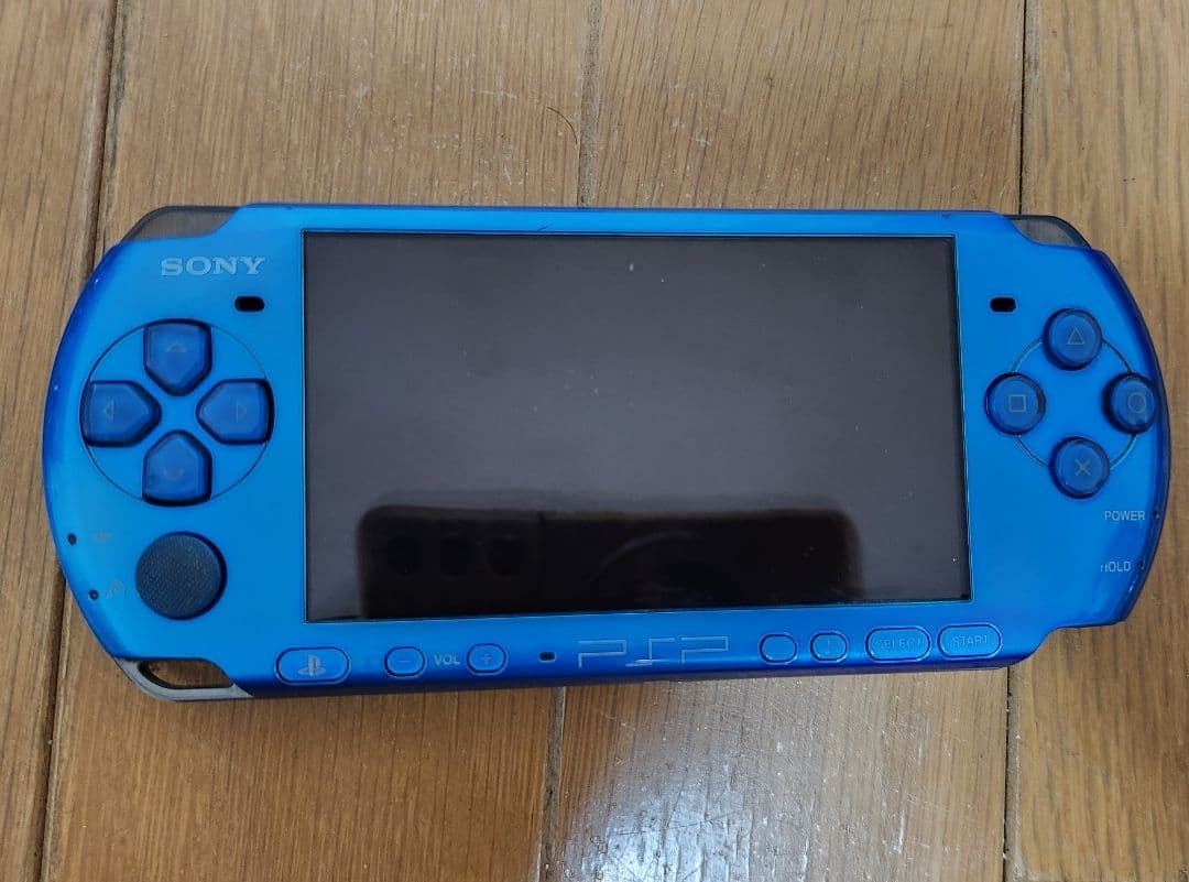 Sony PSP 3000 Blue Console Tested Working Region Free Japan