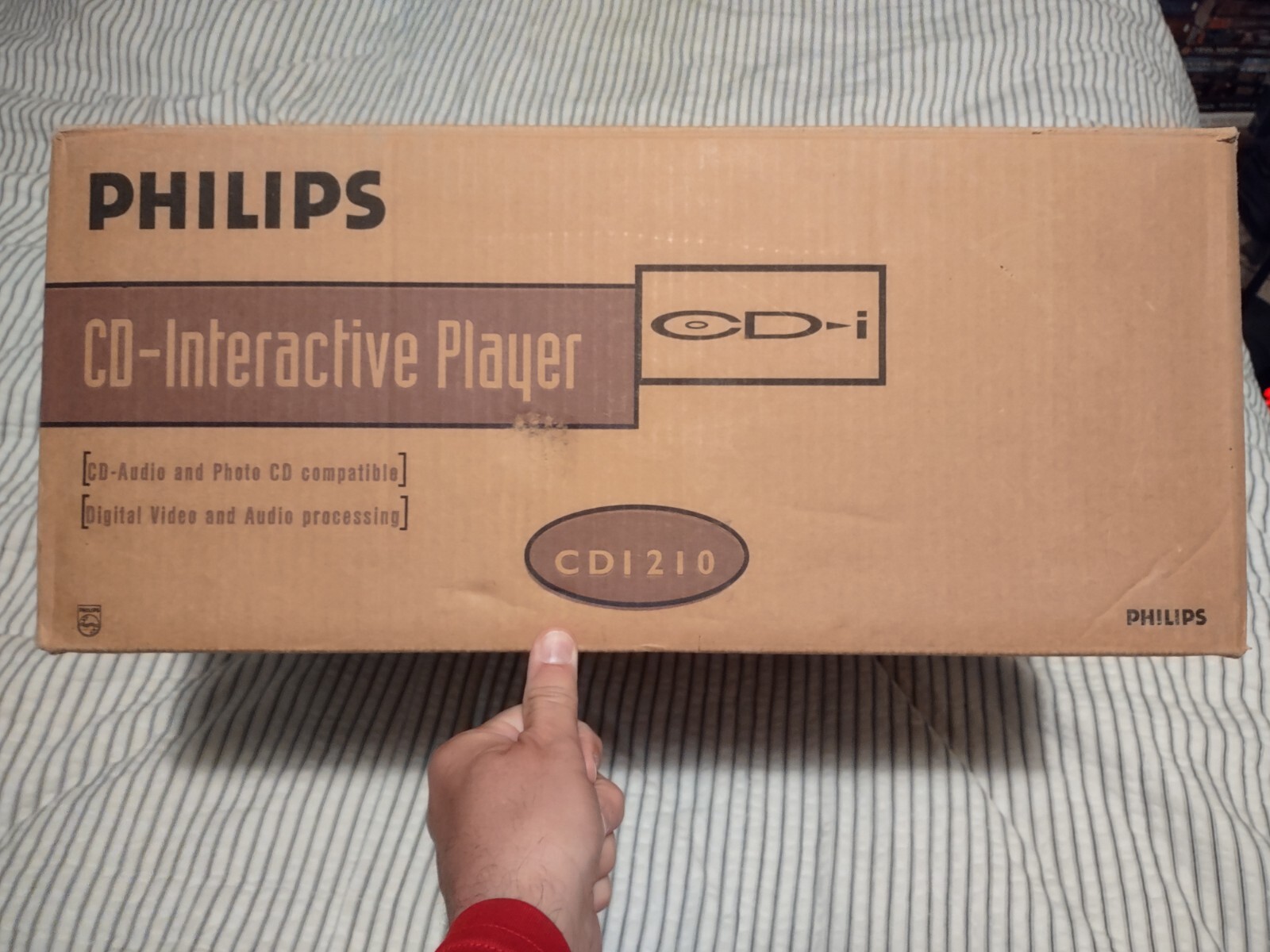 Philips CD-i 210 CD-Interactive Player System NIB open Box w/Remote region free