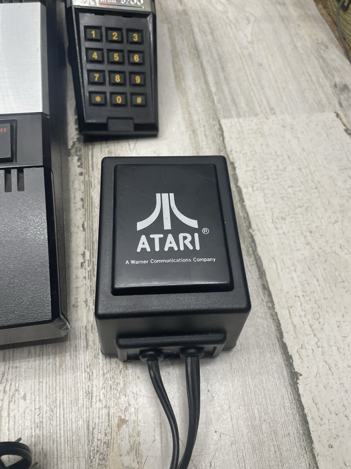 Atari 5200 Console Bundle Lot Tested With All Cables Controller And Game READ