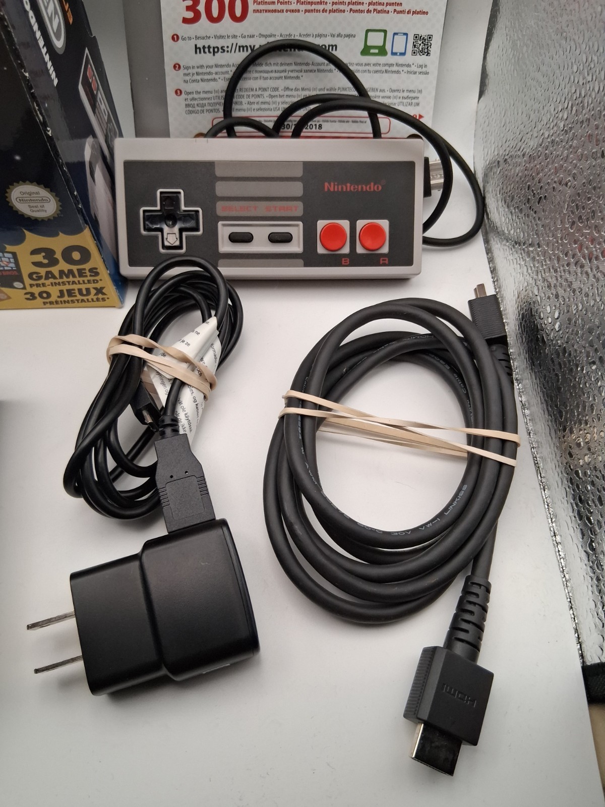 Nintendo NES Classic Mini Console EU version With Box HDMI cable included