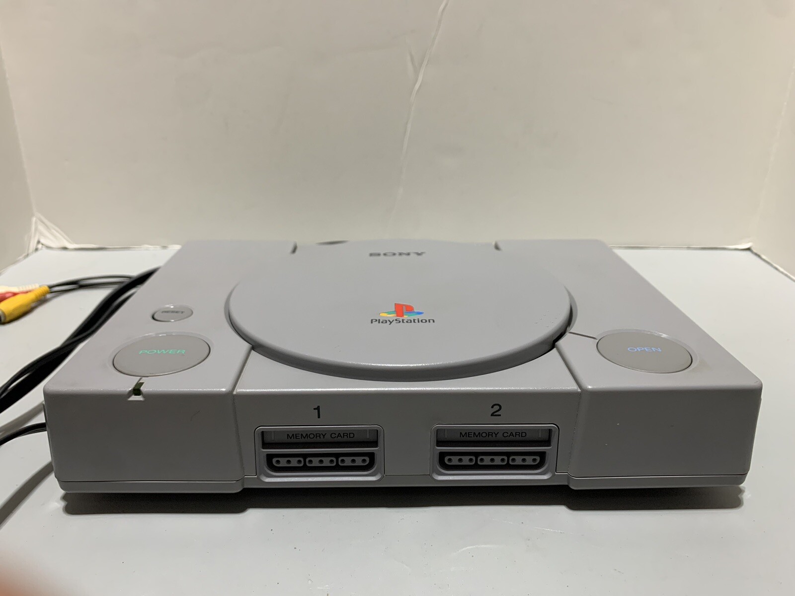 Sony Playstation 1 Tested And Working PS1 Console Scph-5501 AV And Power Cables