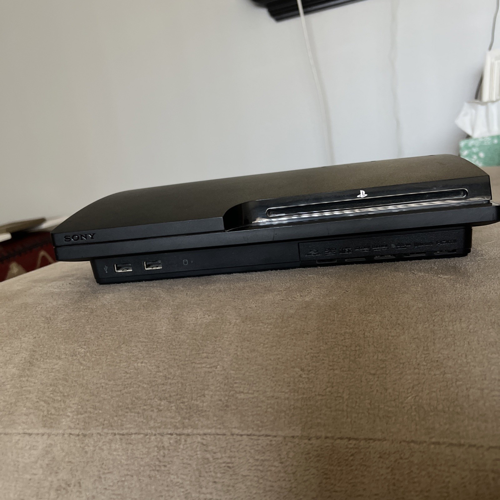 Sony PlayStation 3 Slim PS3 CONSOLE ONLY TESTED AND WORKING! 160 GB No Wires
