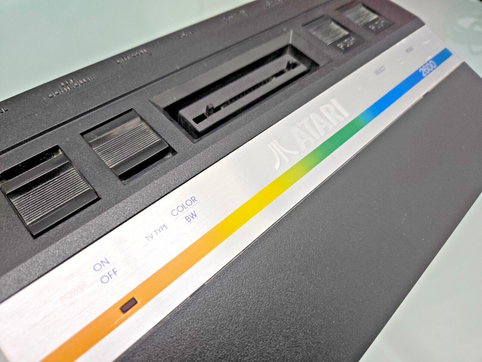 Atari 2600 Junior Rainbow + Original Box & Accessories, 2 Games, Excellent Cond!