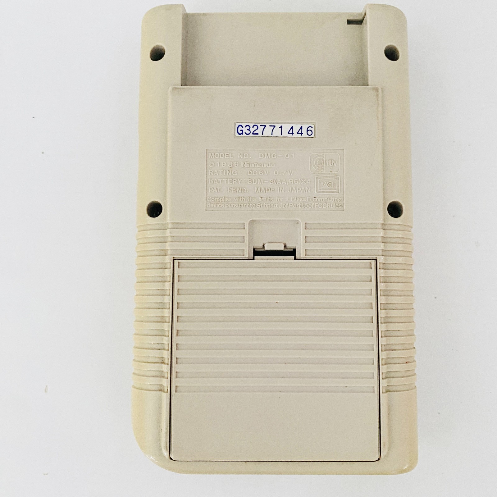 Nintendo GAME BOY Handheld Console DMG-01 Boxed Gray Tested Working Original GB