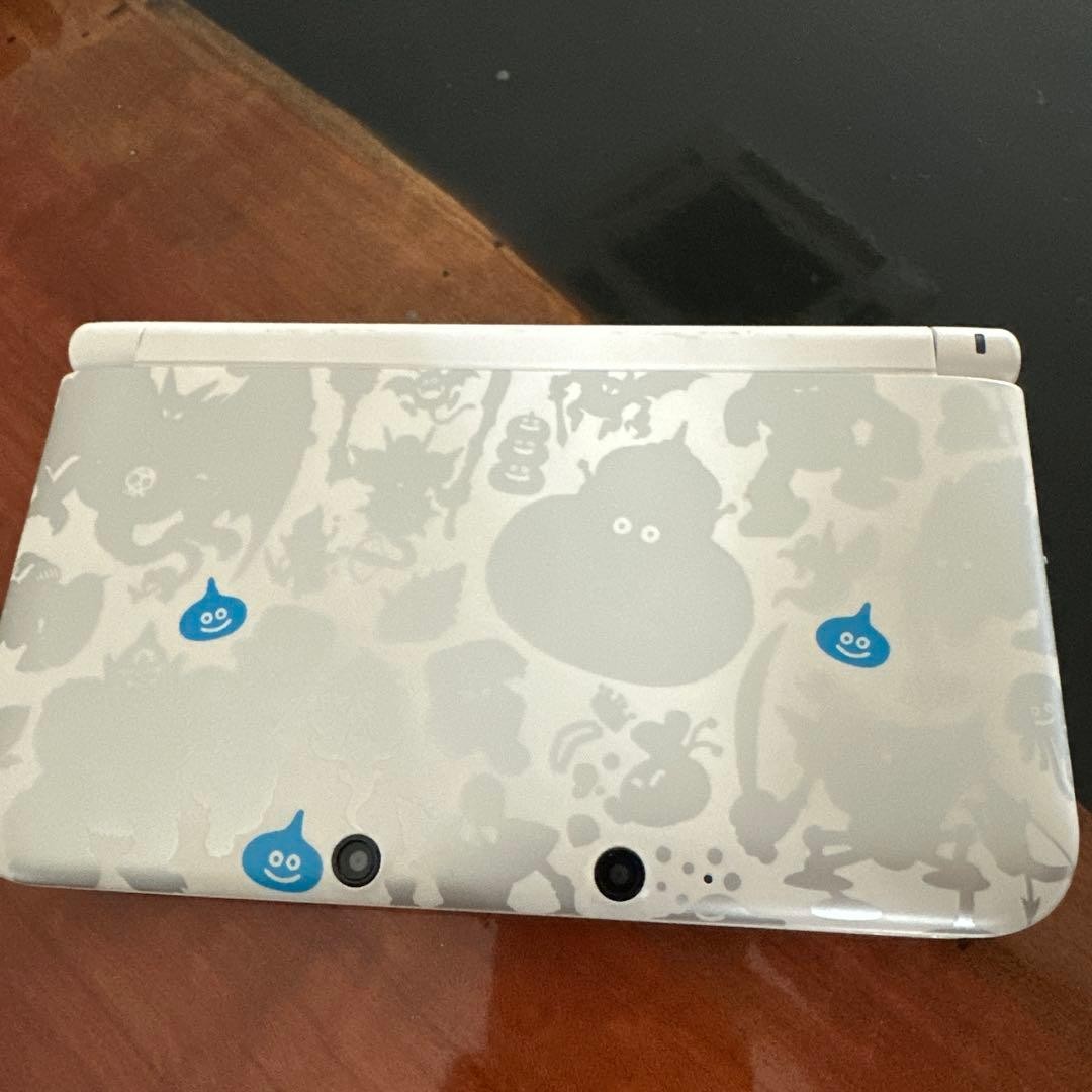 New Nintendo 3DS LL White Slime Design Console Tested A0782
