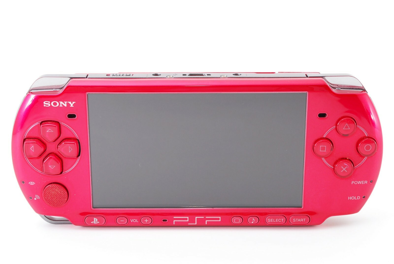 Sony PSP 3000 Radiant Red Console Handheld system w/ Box and Charger [Excellent]
