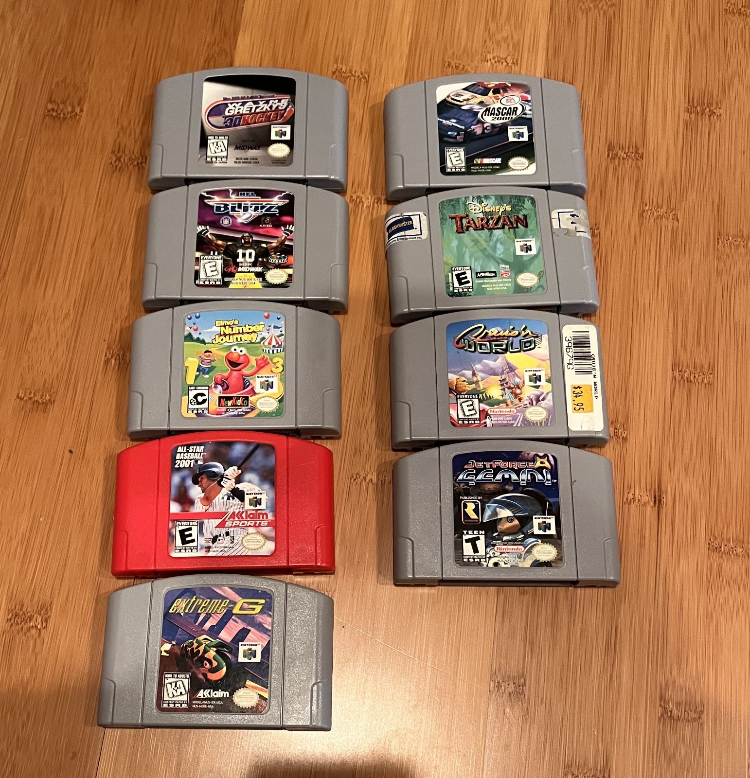 Nintendo 64 Console – 2 Controllers + Rumble, Transfer & Jumper Paks – See Below