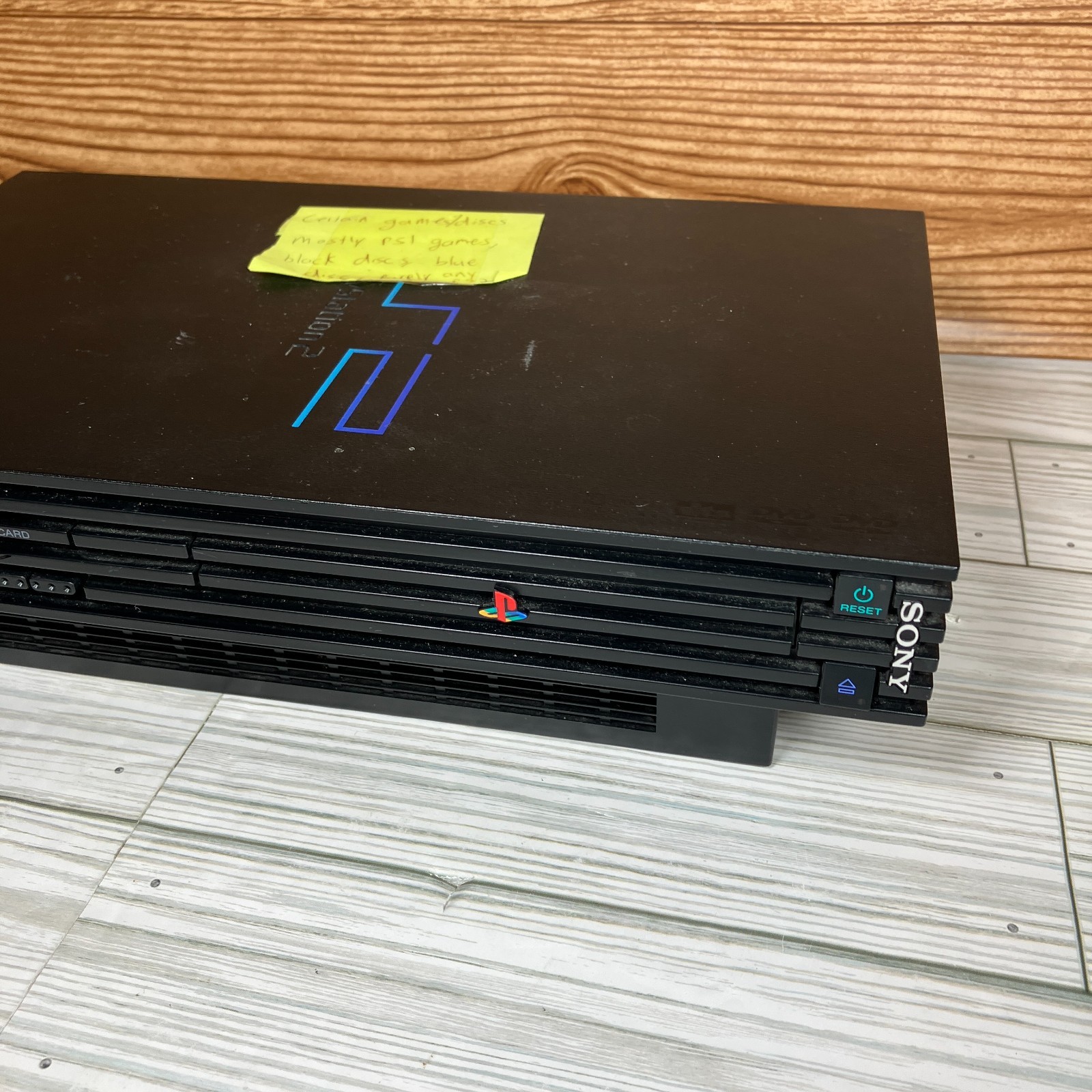 Sony PlayStation 2 PS2 Console OnlySCPH-35001 Powers Plays Some PS1 Parts No HD