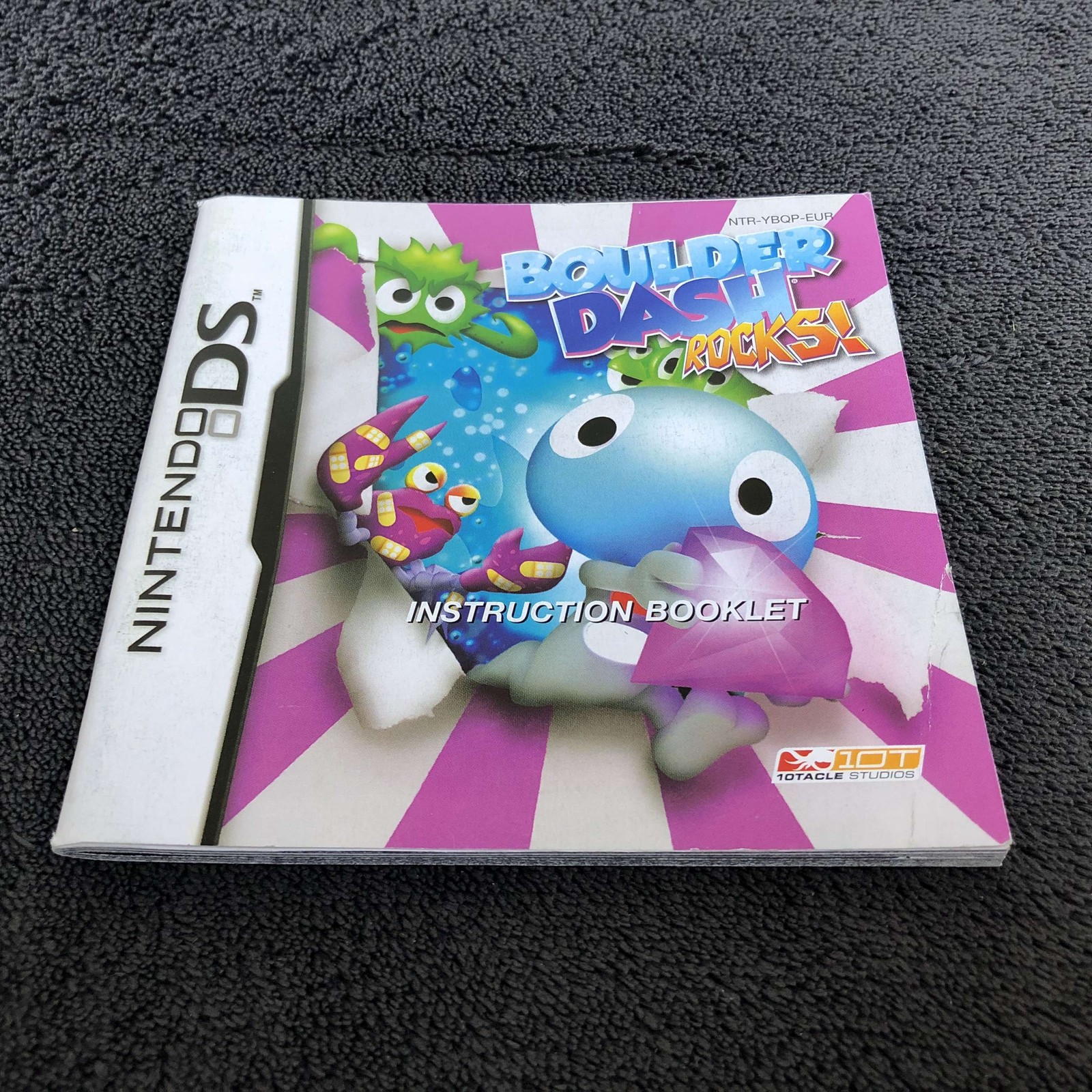 Nintendo DS Boulder Dash Rocks! EUR Excellent Condition