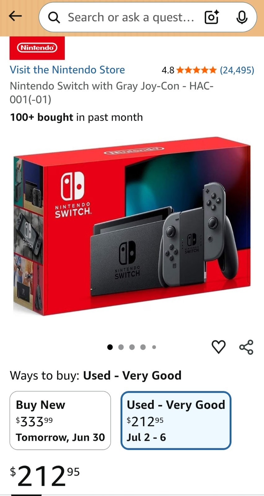 Nintendo Switch 1, 512 Gb MicroSD Card, & Extra Set Of Joy-Cons (Neon Yellow)