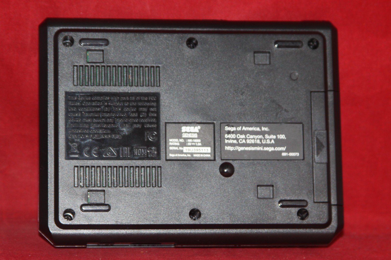 Sega Genesis Mini, Game Console 16 Bit, 42 Games (MK-16000)