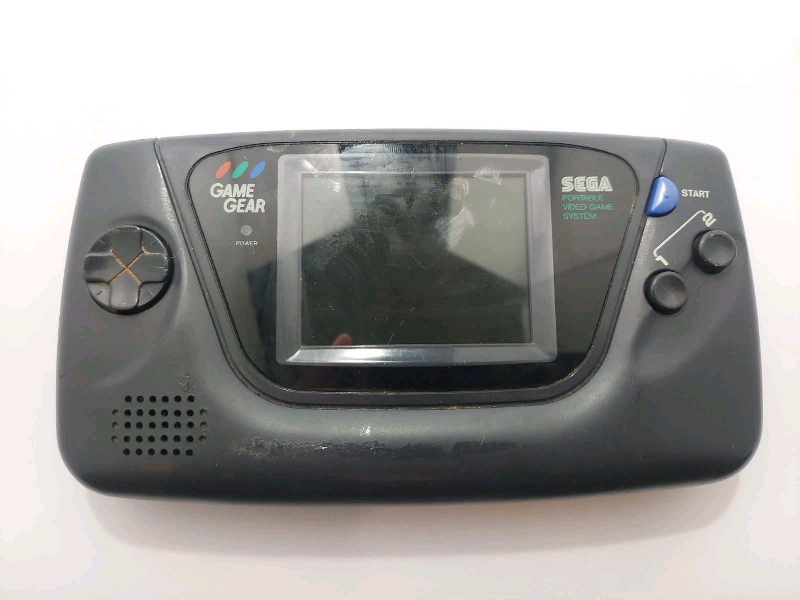 Sega Game Gear Handheld Video Game Console 2110 For Parts/Repair Screen Issue