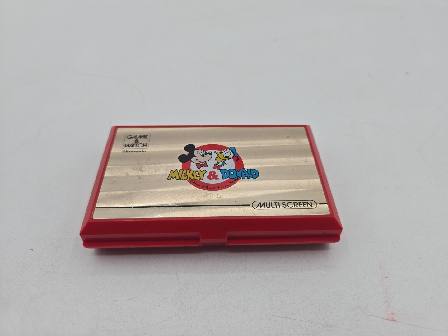 LCD MICKEY and DONALD Multi Screen Nintendo Game Watch DM-53 Handheld Console 34
