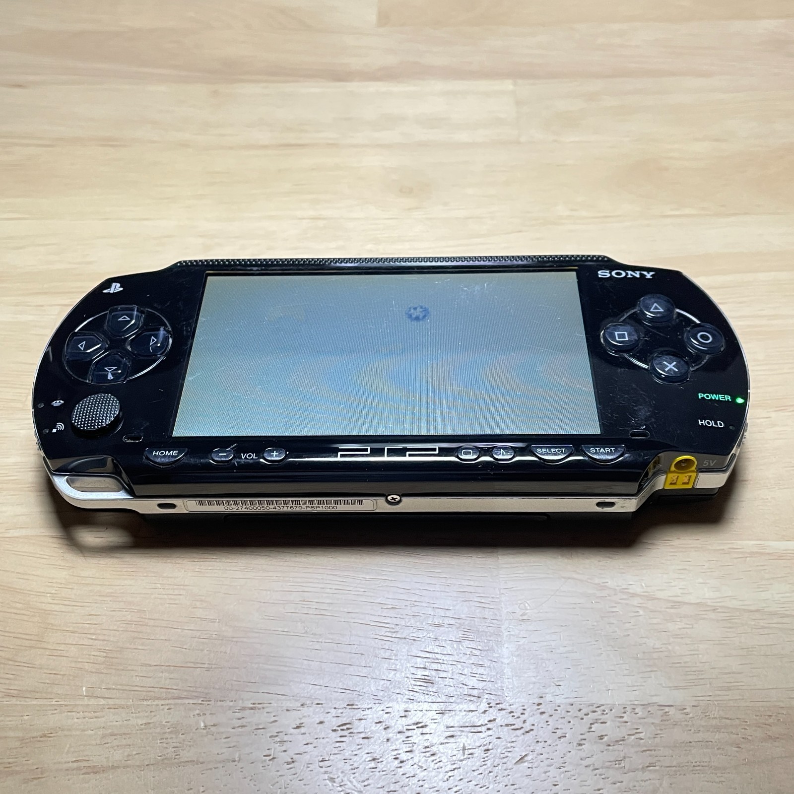 Sony PlayStation portable PSP-1000 Console Black Japan Working Tested