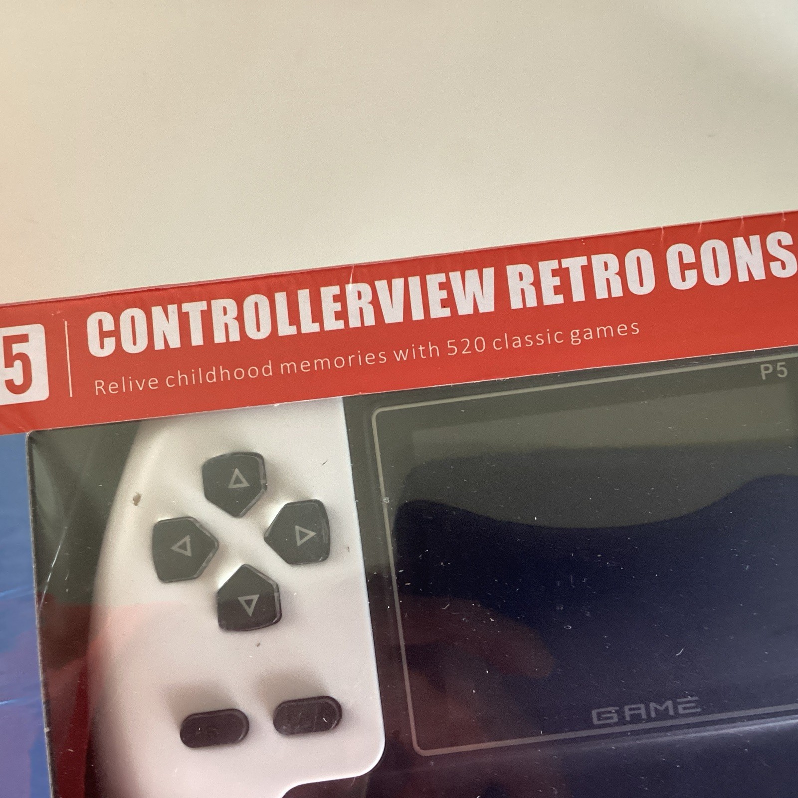 Retro Digital Game Player Console 520 Classic Games Handheld Or Play On TV NEW