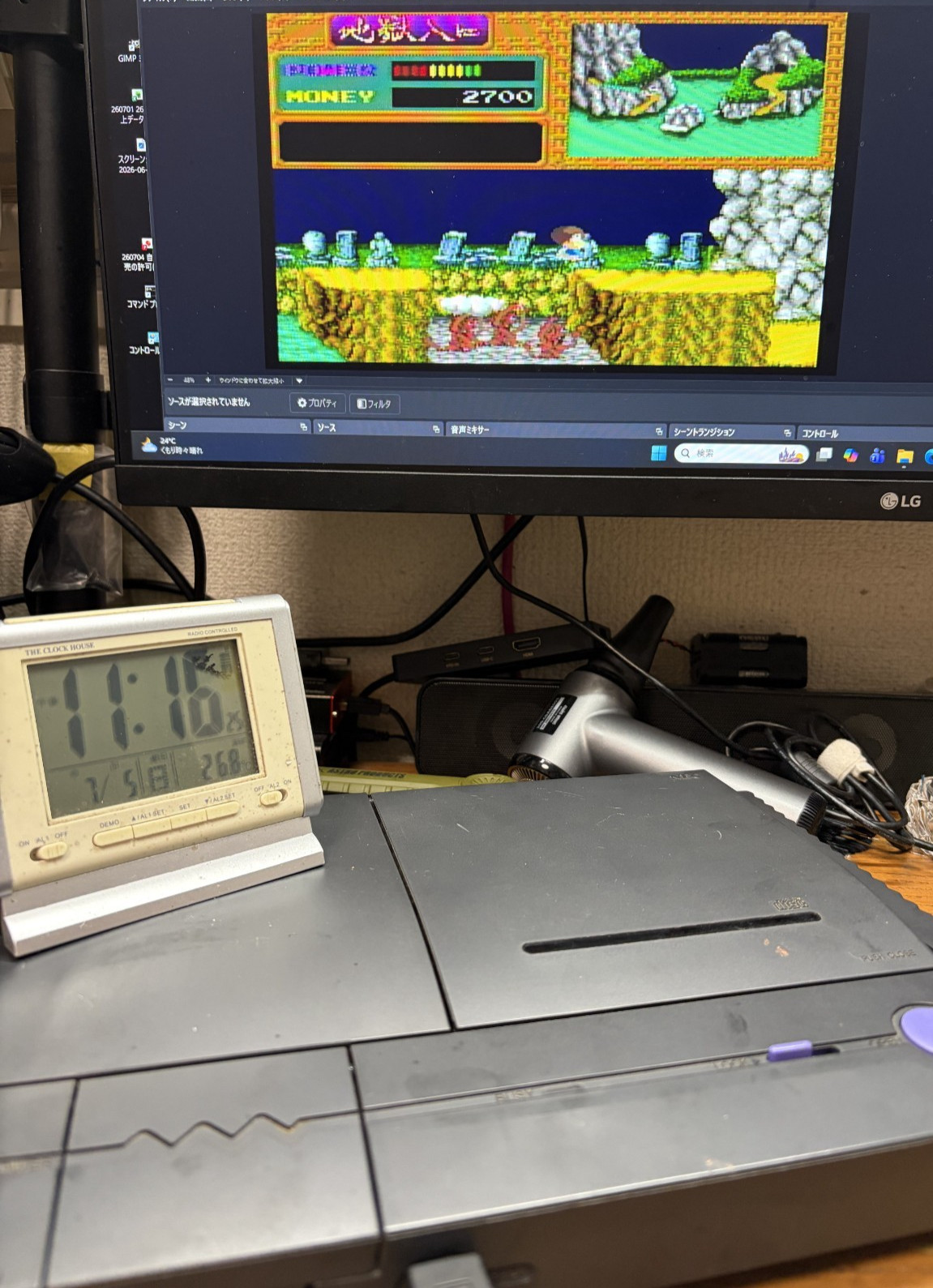 NEC PC engine PI-TG8 DUO console working condition