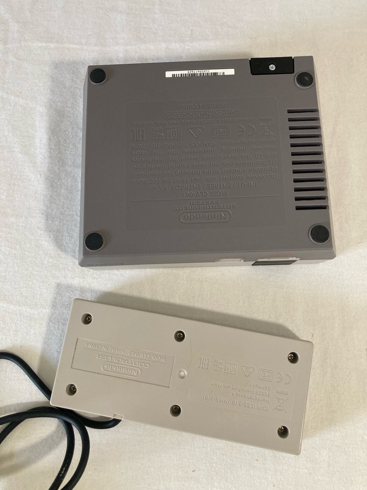 Nintendo NES Classic Edition Mini Console HDMI Pre-Loaded Games 720p AUTHENTIC