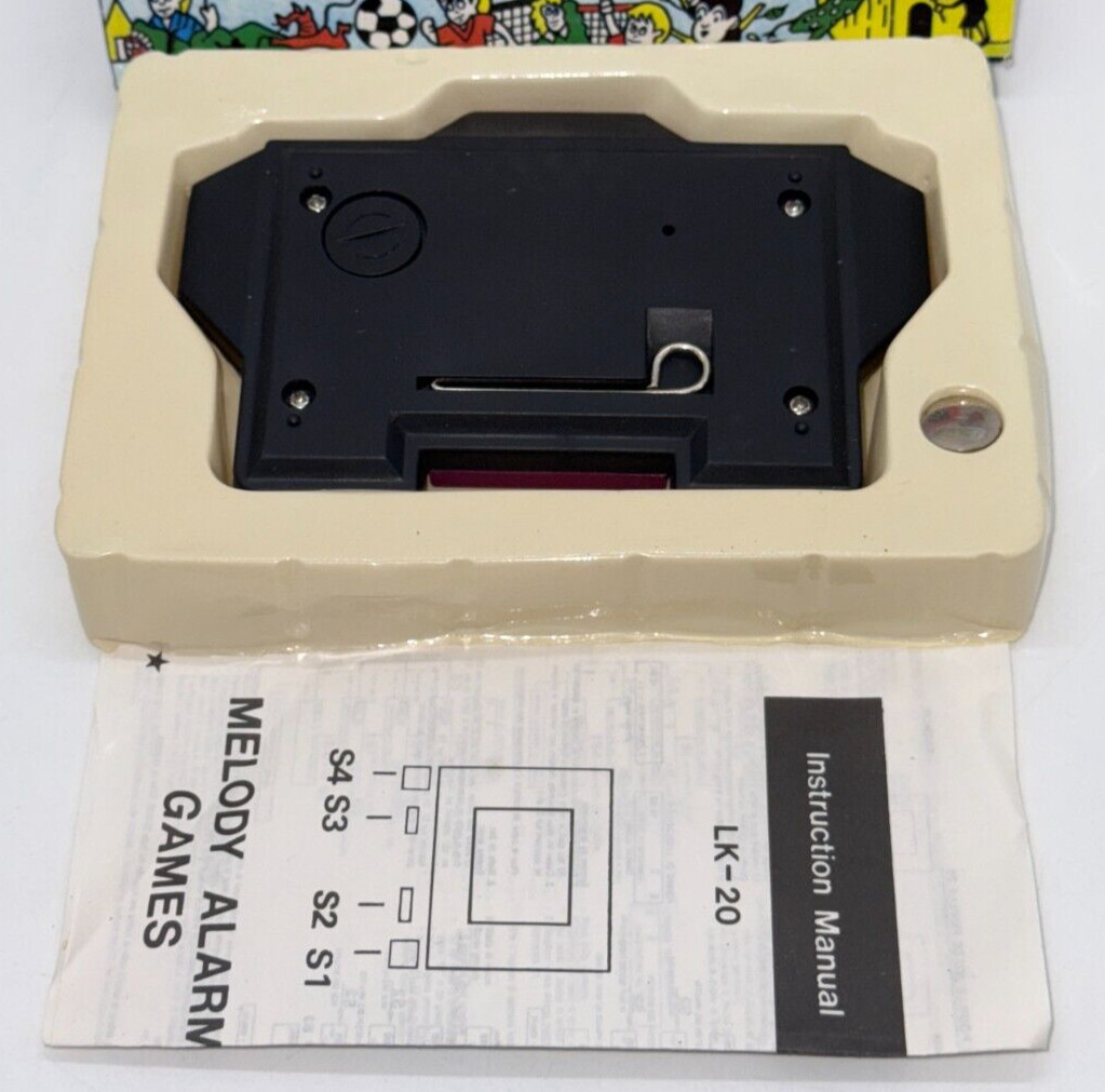 MOTORCYCLE – LCD Game & Watch Portable Console – 1990’s – DEADSTOCK – BOXED