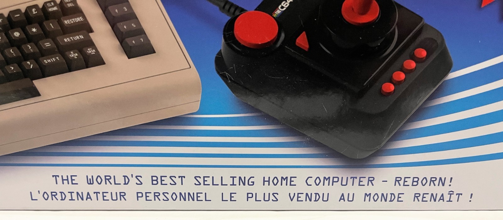 NEW The C64 Mini Retro Games Console with Joystick & USB – ALL Games – SEALED