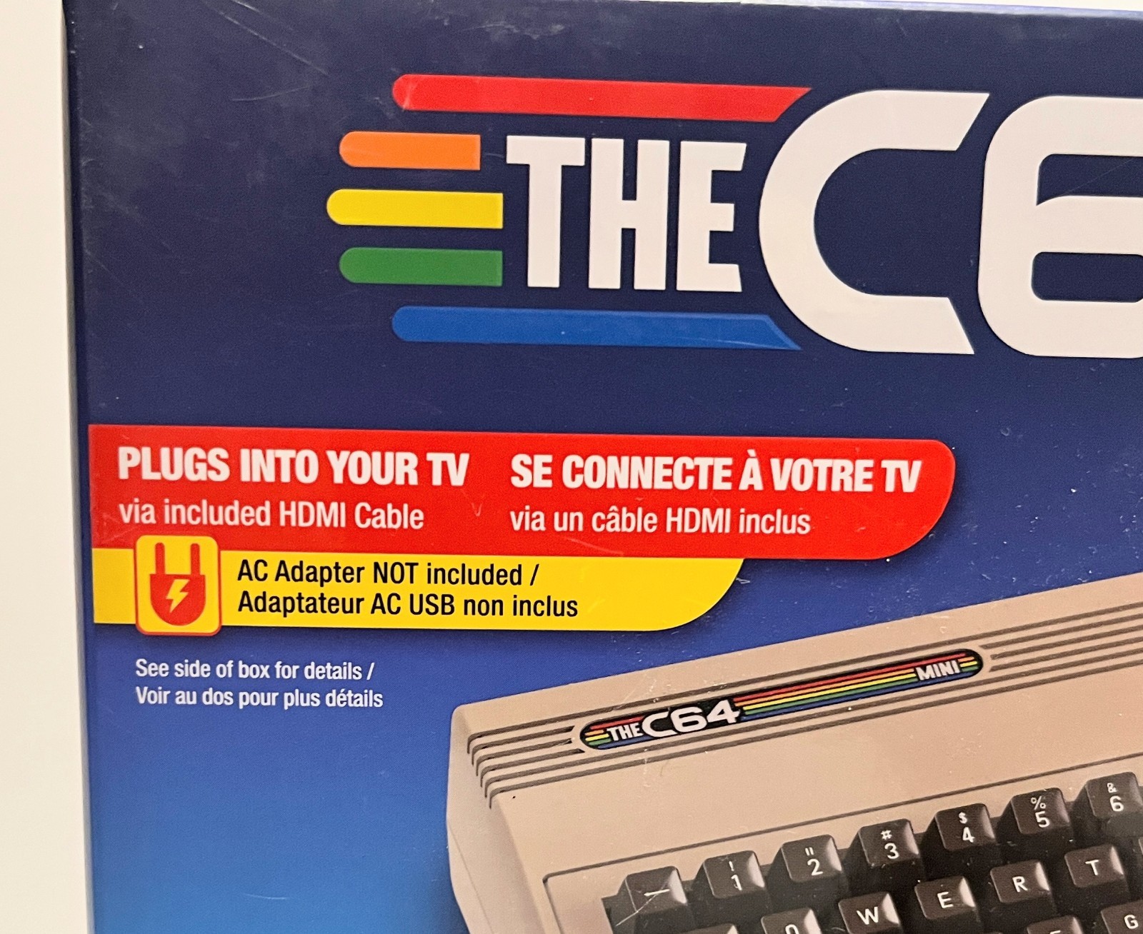 NEW The C64 Mini Retro Games Console with Joystick & USB – ALL Games – SEALED