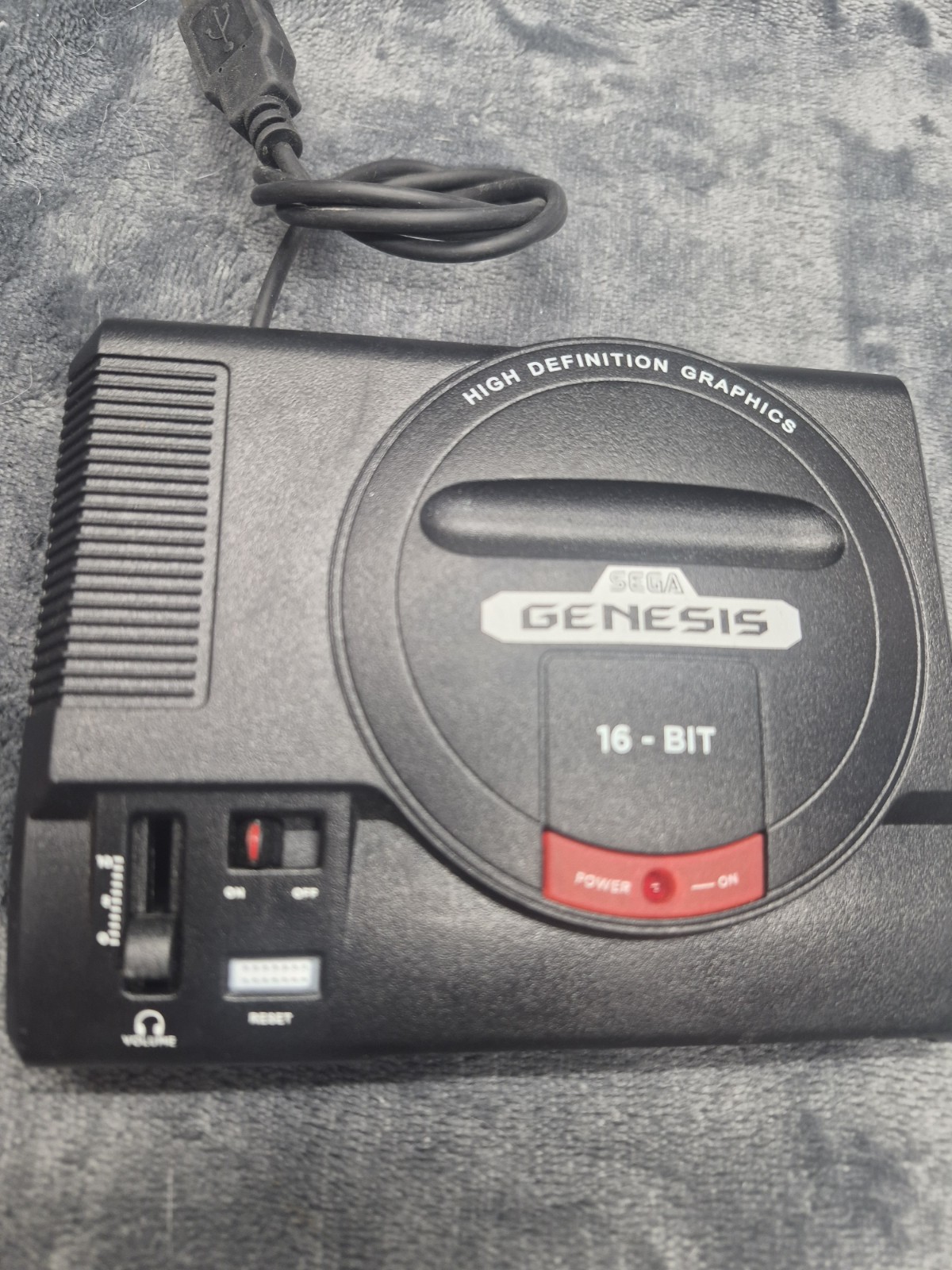 Sega Genesis High-Definition Console Only, Not Tested. I Connect And Turn On