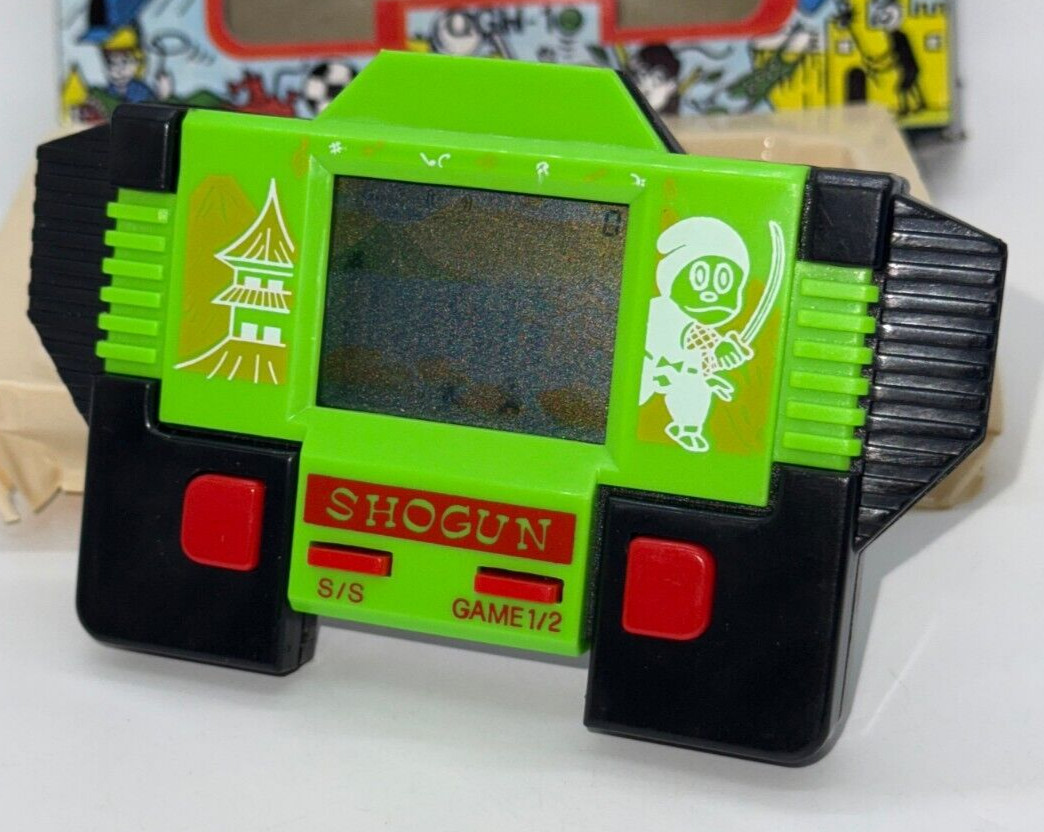 SHOGUN – LCD Game & Watch Portable Console – 1990’s – DEADSTOCK – BOXED – MINT