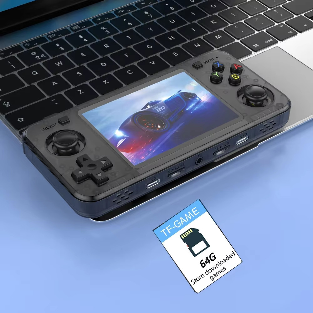 R36H ARKOS Retro Handheld Game Console Portable 64G 128G Pocket Video Player 3.5