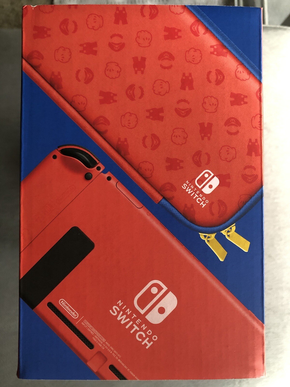 Nintendo Switch Console MARIO RED and BLUE EDITION Red Joy Con Limited Edition