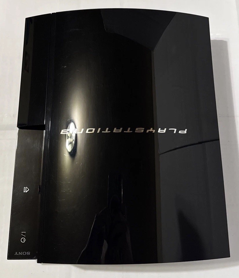 Sony PlayStation 3 CECHB01 20GB Complete w Box PS1 PS2 PS3 Tested 👀 Very Clean