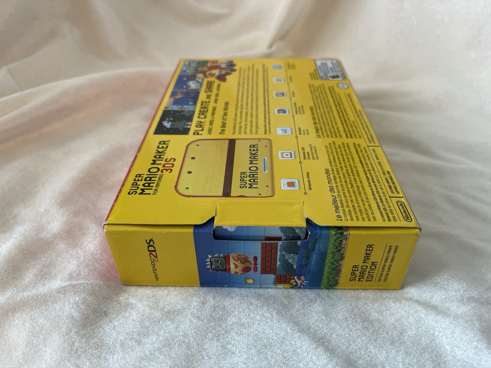 Nintendo 2DS Super Mario Maker for Nintendo 3DS Bundle – Yellow/Red NEW IN BOX!!