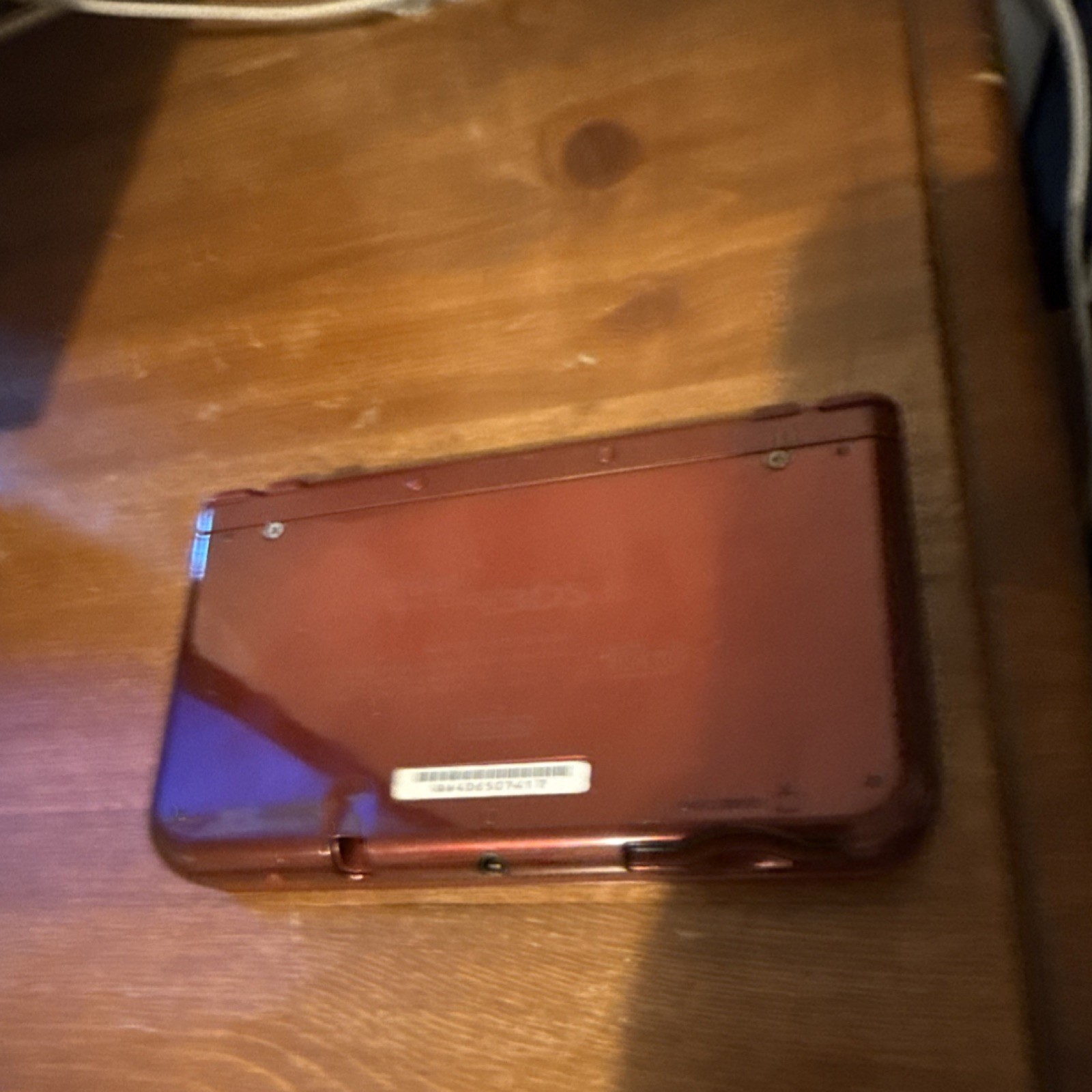 Nintendo 3DS XL Red Handheld System with 3D Audio Technology