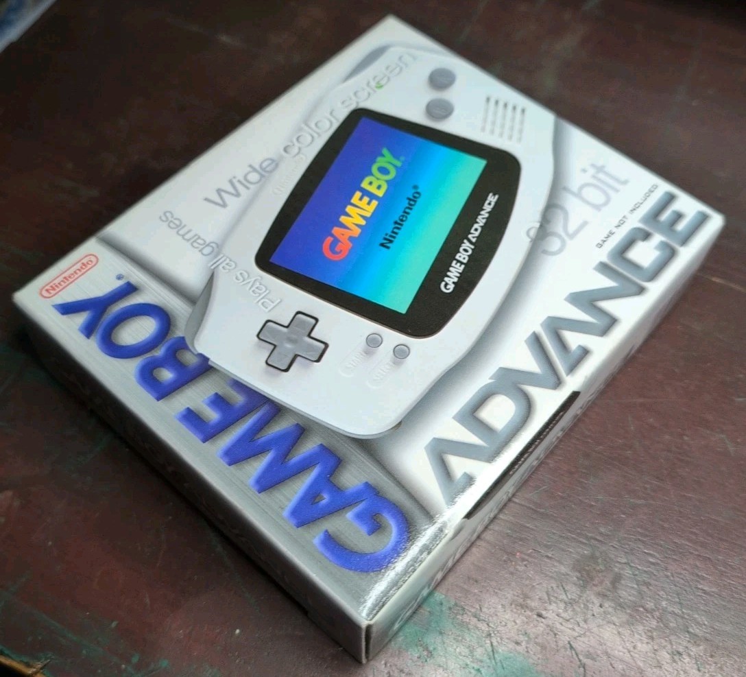 Nintendo Game Boy Advance GBA Console White System CIB, *BEAUTIFUL HIGH GRADE*🔥