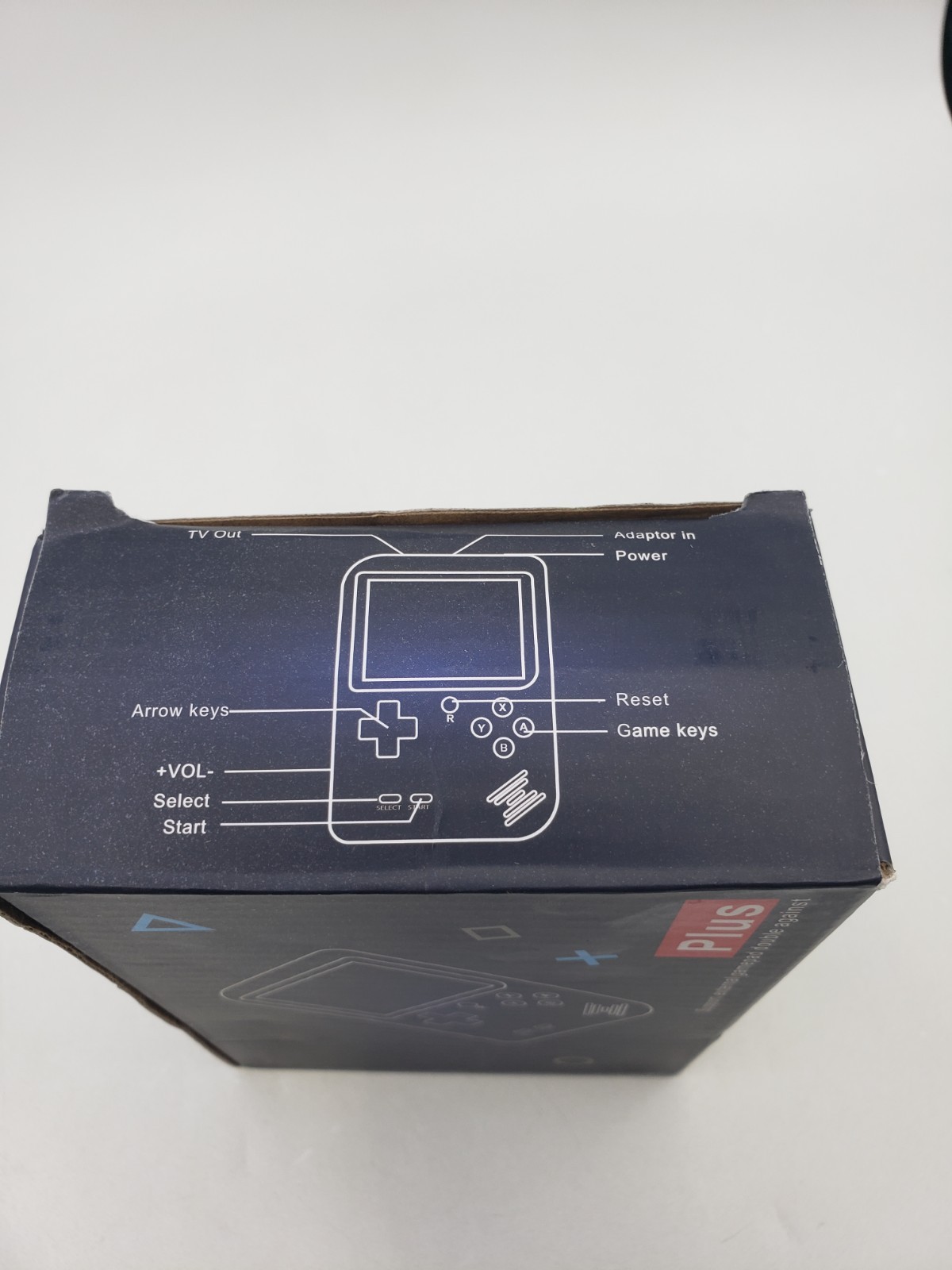 Game Box Plus digital game system, rechargeable battery