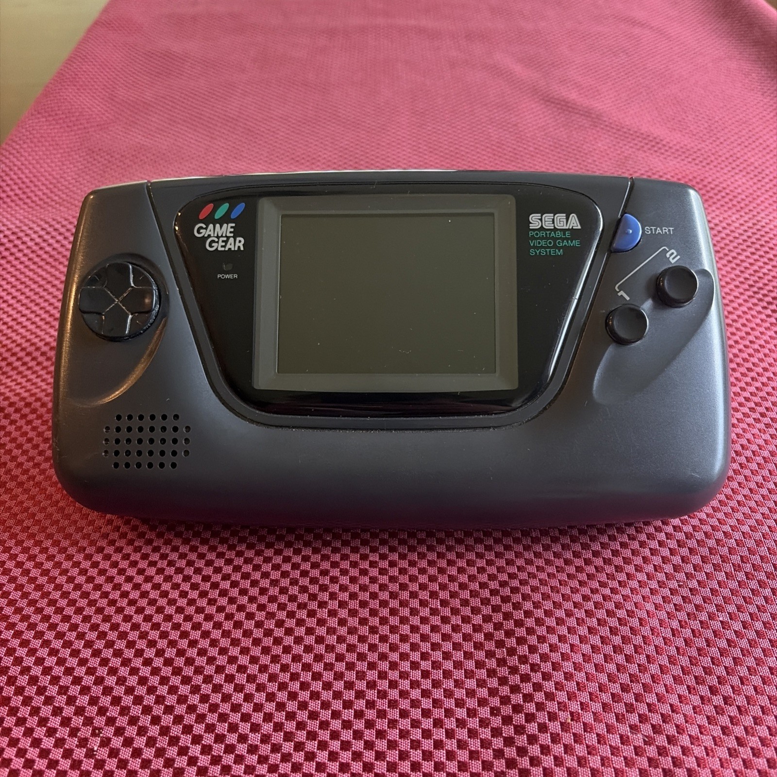 1990 SEGA Portable Game Console With 6 Games (Rare)