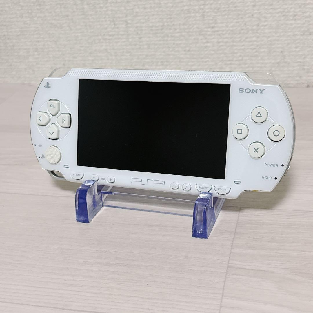 Sony PSP-1000 Ceramic White Console Tested Working Region Free