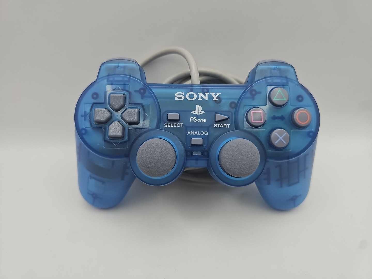 Sony PlayStation Launch Edition Gray Console – W/ 2 Blue Oem Analog Controllers!