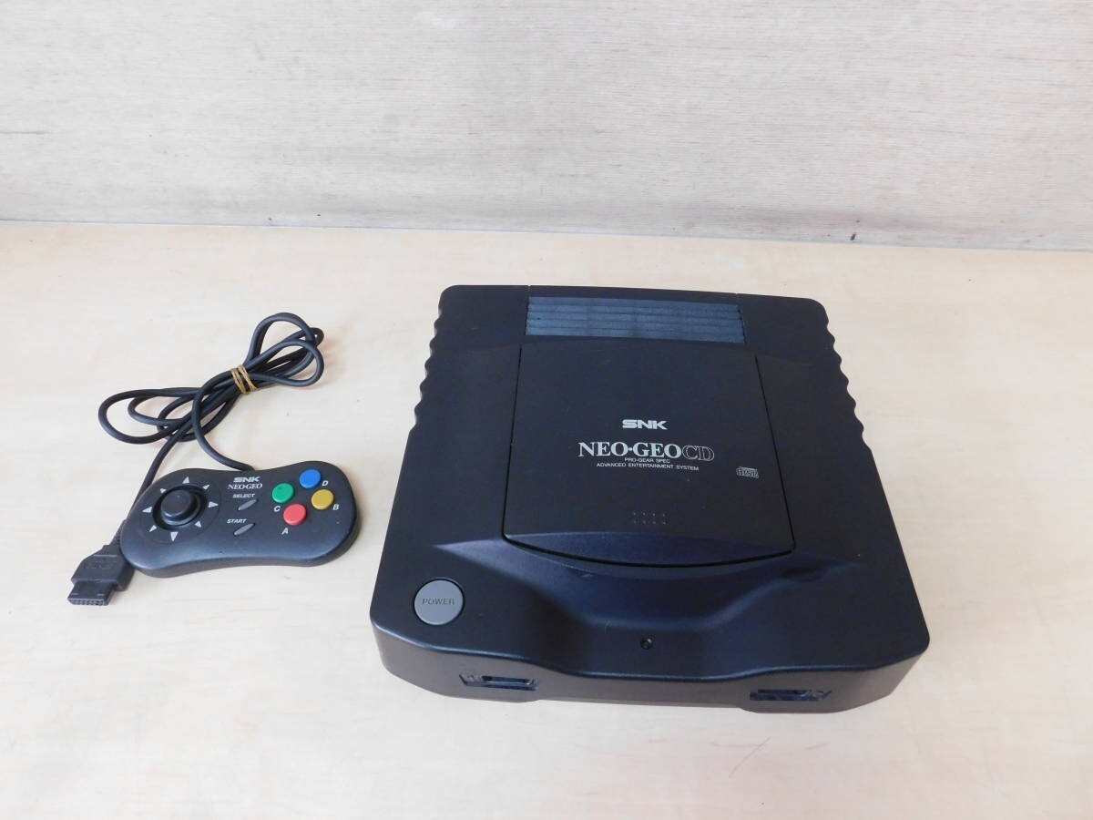 SNK NEO GEO CD Console CD-T01 Japanese Version Tested working USED