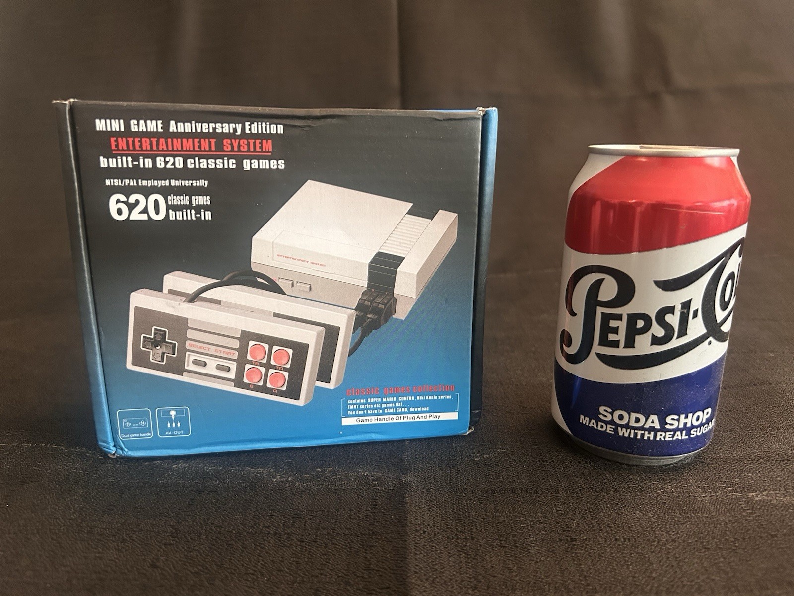 Retro Mini Gaming Console 620 Built-In Games Mini Game Anniversary Edition