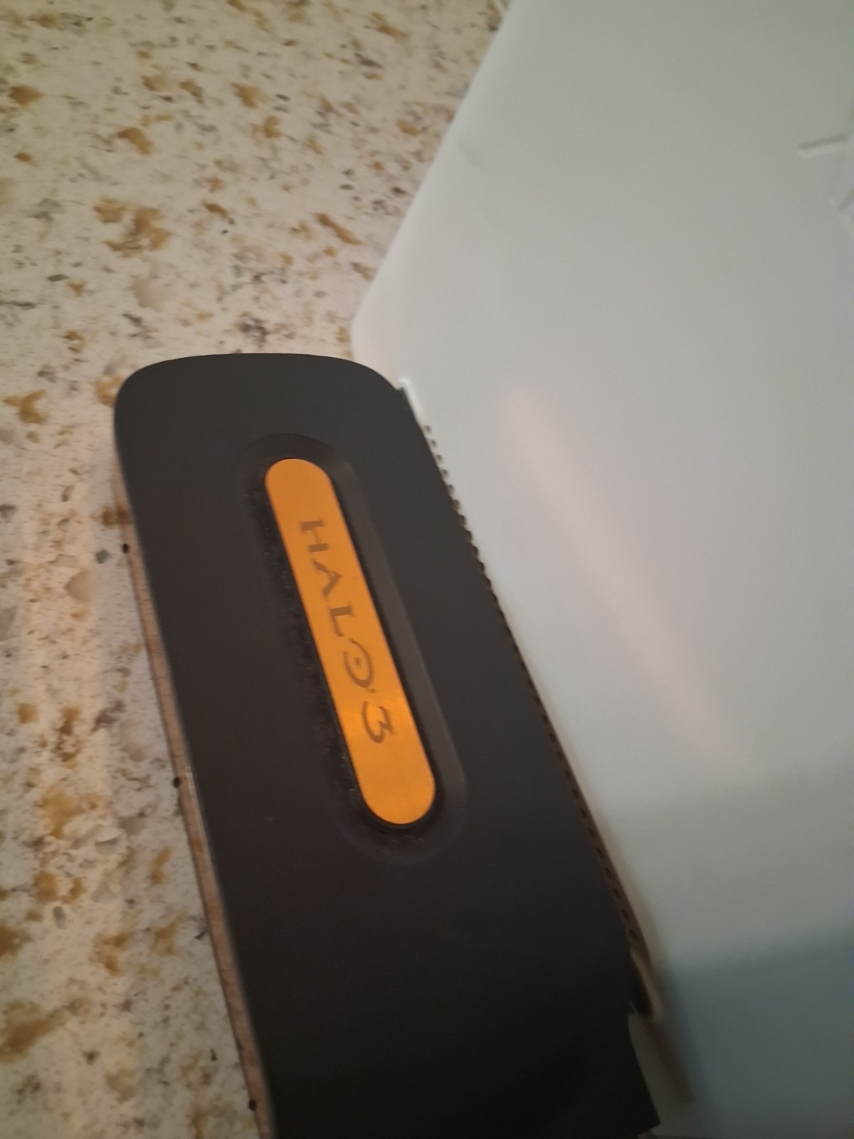 Xbox 360 – Tested works, w/cable and halo 3 hard drive, gaming console