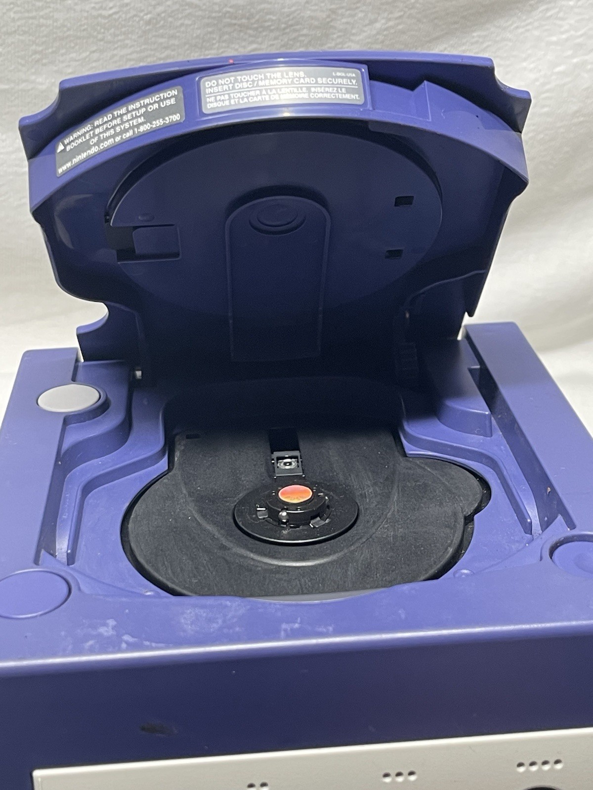 Nintendo Indigo Purple GameCube Console Only Tested Working
