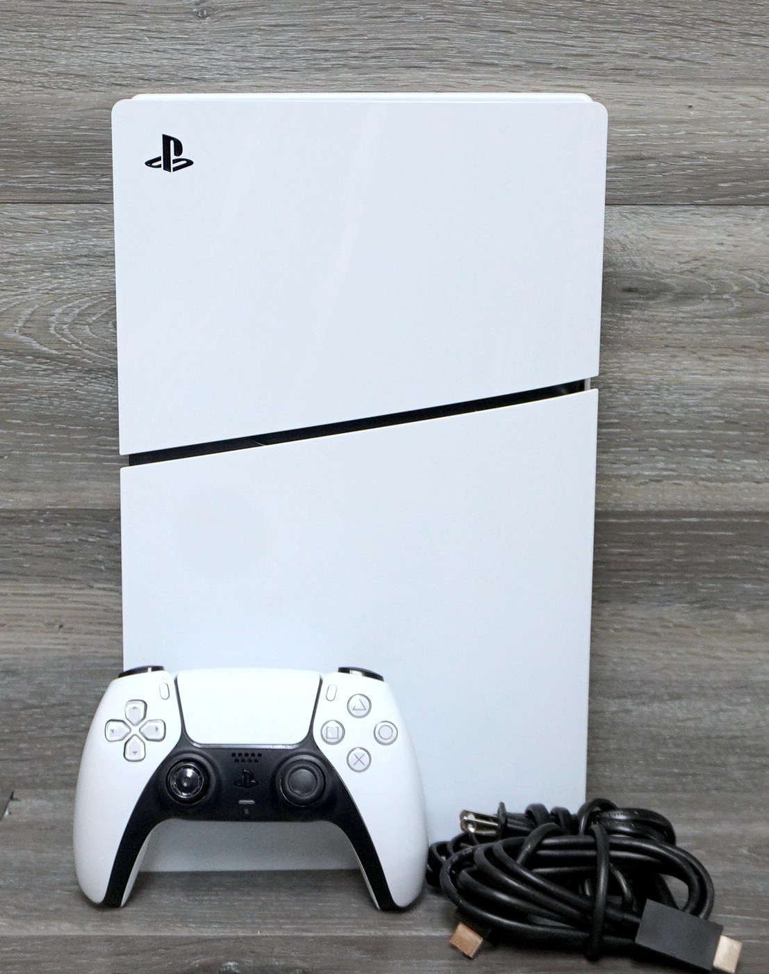 Sony PlayStation 5 Slim Disc PS5 1TB White Console Gaming System CFI-2015