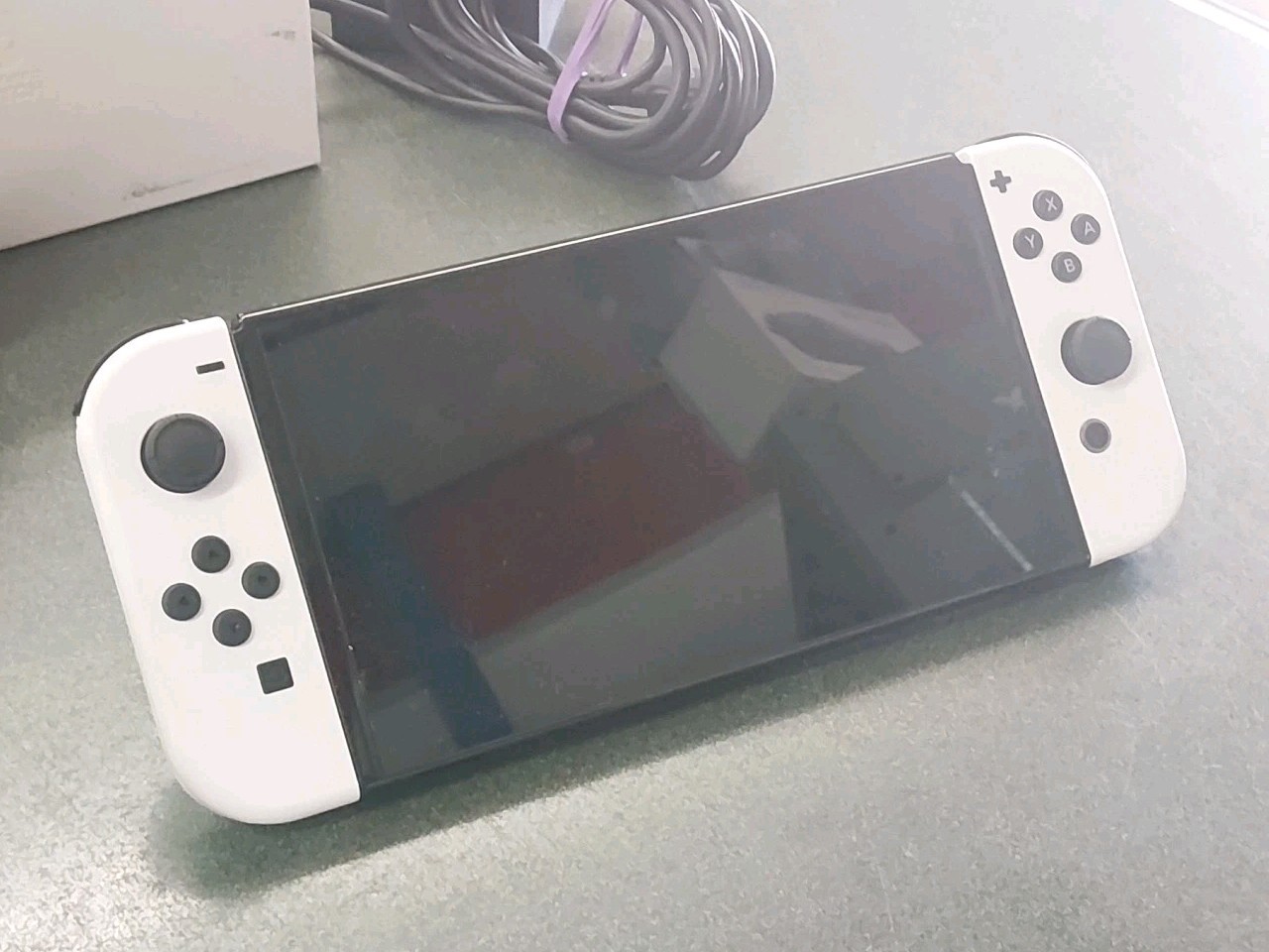 Nintendo Switch OLED Model – 64GB/White With Dock And Controller
